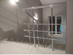 Ограждение для лестниц, балконов, террас из хрома арт. 35