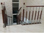 Комбинированное ограждение для лестниц, балконов, террас арт. 33